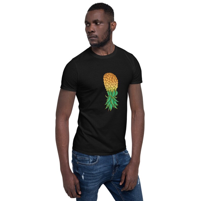 UPSIDE DOWN PINEAPPLE Shirt Sexy Swinger Tshirt Hall Pass | Etsy