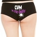 Cum in me Daddy boyshorts, sexy shorties, Cum stain DDLG, daddys little girl, underwear, offensive knickers, slut, bachelorette, DLDG undies 