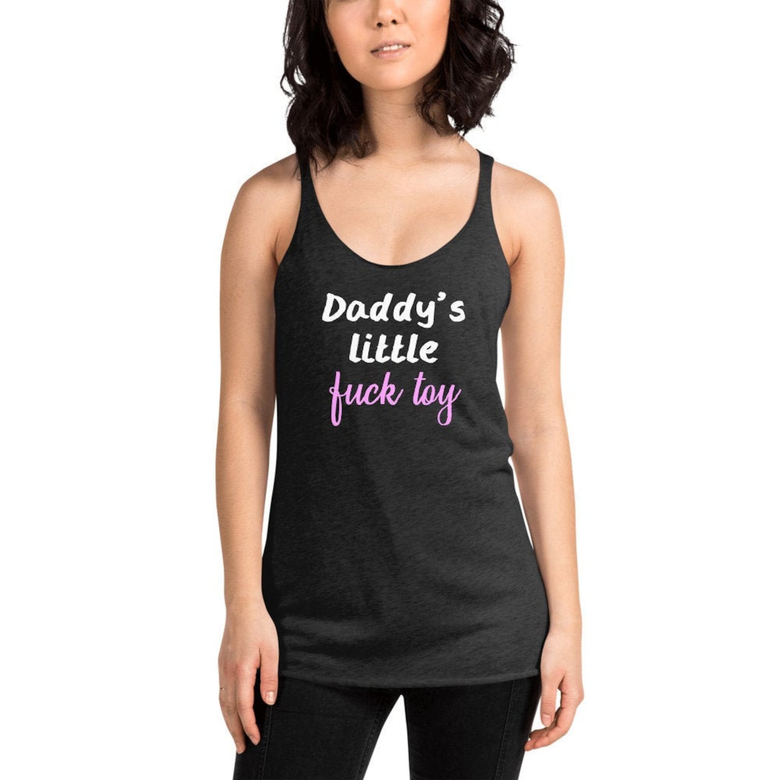 Daddys Little Fuck Toy Tank Top Ddlg Clothes Clothing Ab Dl Etsy