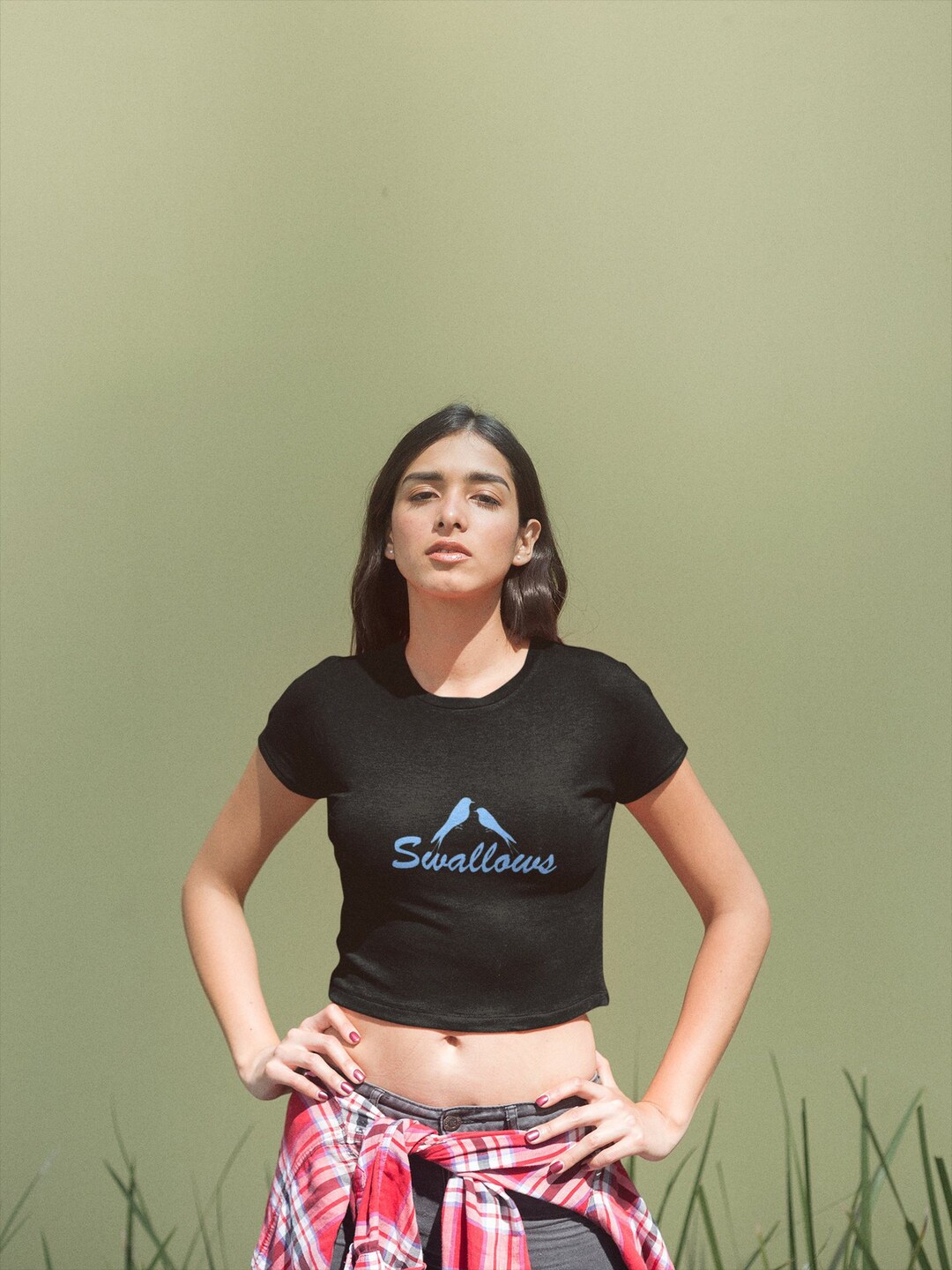 Swallows Crop Top, I Swallow Cum, Ladies Don't Spit, Jizz, Spunk, Sperm