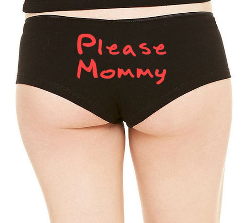 Please Mommy Boyshorts MDLG panties ageplay clothing ddlg. 