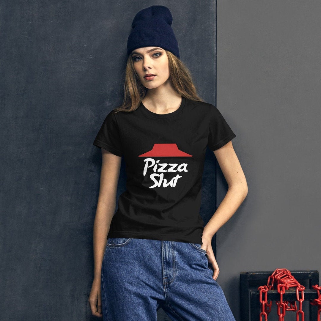 Pizza Slut Shirt Pizzaslut Funny Slutty Tshirt Bachelorette picture