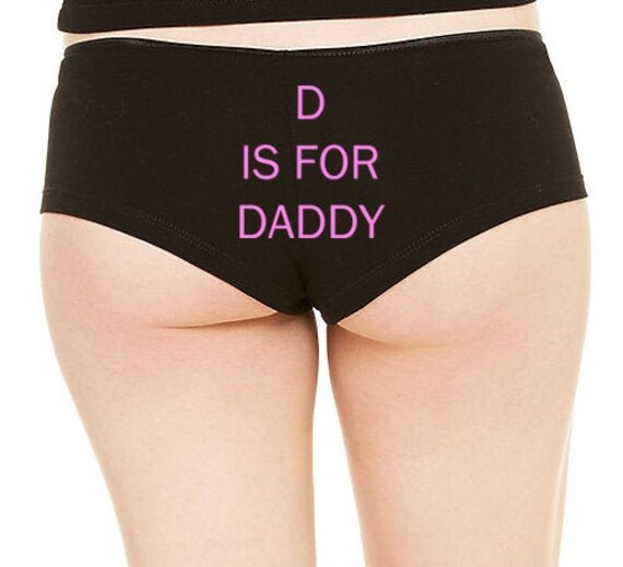 Black lingerie shorts daddy