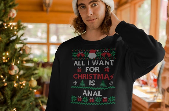 Beperkt boeren Mis Funny Ugly Christmas Sweater All I Want for Christmas is - Etsy