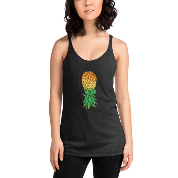 Upside Down Pineapple Tank Top Swingers Pineapple Shirt Dtf Etsy 