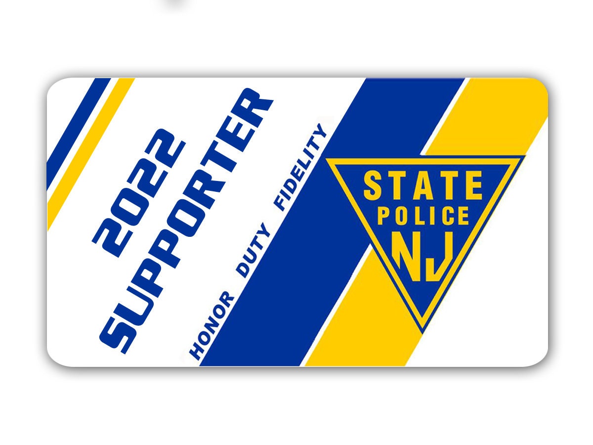 quality of service DECAL NJ Like FOP NYPD NEW JERSEY PBA NJSP Police