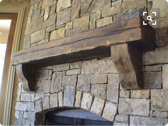 Pine Barn Beam Mantle A1 Mantle Fireplace Mantle Fireplace Etsy