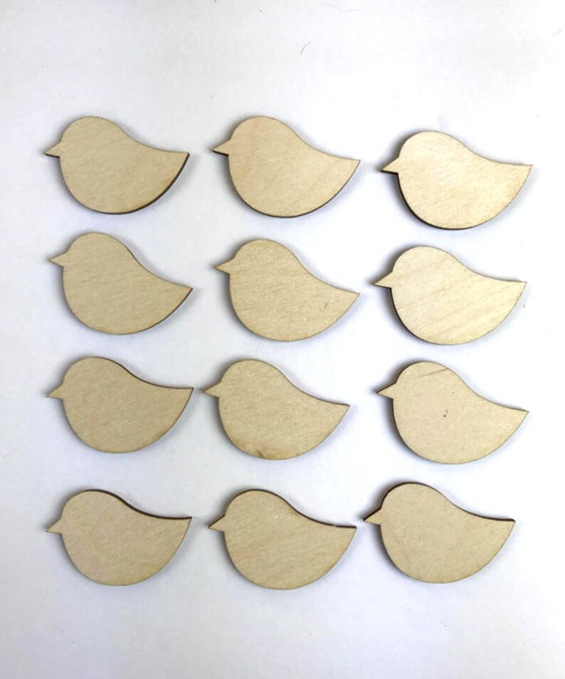 Bird Wooden Cutouts Fall Cutouts Fall Wood Blanks Blank Etsy