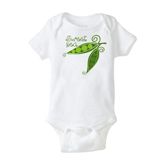 sweet pea onesie