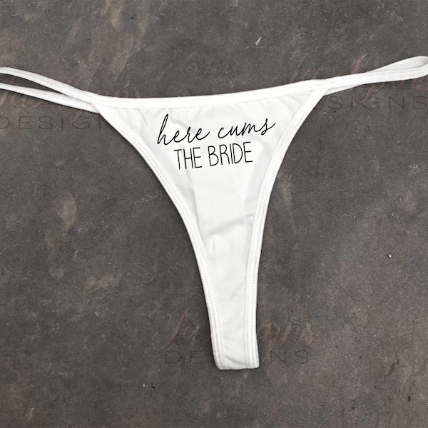 Funny Bachelorette Panties Etsy