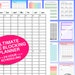 see more listings in the Printable Planner Pages section