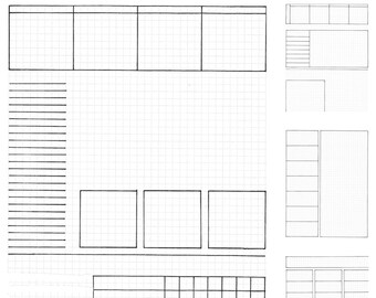 bullet journal template printable