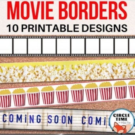 Printable Hollywood Classroom Decor Movie Theme Classroom - Etsy