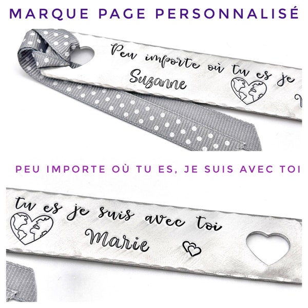 Marque Page Meilleure Amie, Marque Page Gravé, Marque Page Métal, Vrais Amis Etoiles Cadeau