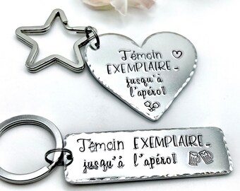 Témoin Cadeau, Témoin Porte Clé, Témoin Gift