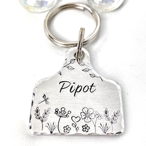 Medallón de identidad de perro, Medallón personalizado, Medallón de perro de montaña, Medallón de identidad de perro grabado