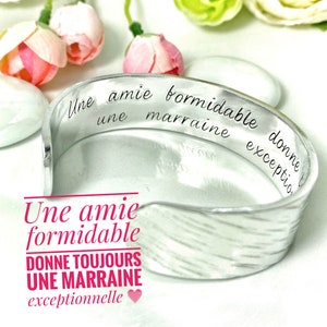 Cadeau pour une Demande de  Marraine - Bracelet Marraine