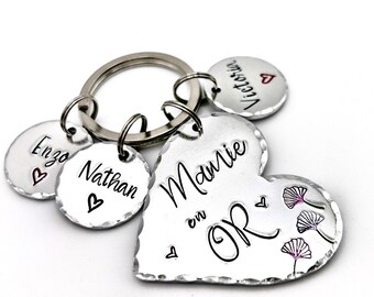 French Nanny Keychain, Gift for French Nanny