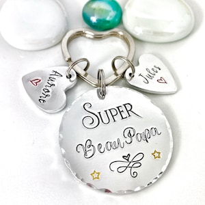 French Step Dad Keyring, Beau Papa Keyring