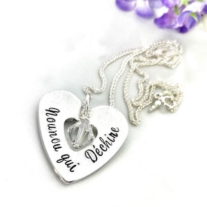 Cadeau Nounou, French Nanny Necklace, Gift French Nanny, Cadeau Nounou, Nounou qui Déchire