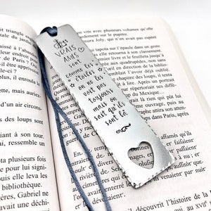 French Bookmark, Best Friend Bookmark, Gift French Friend