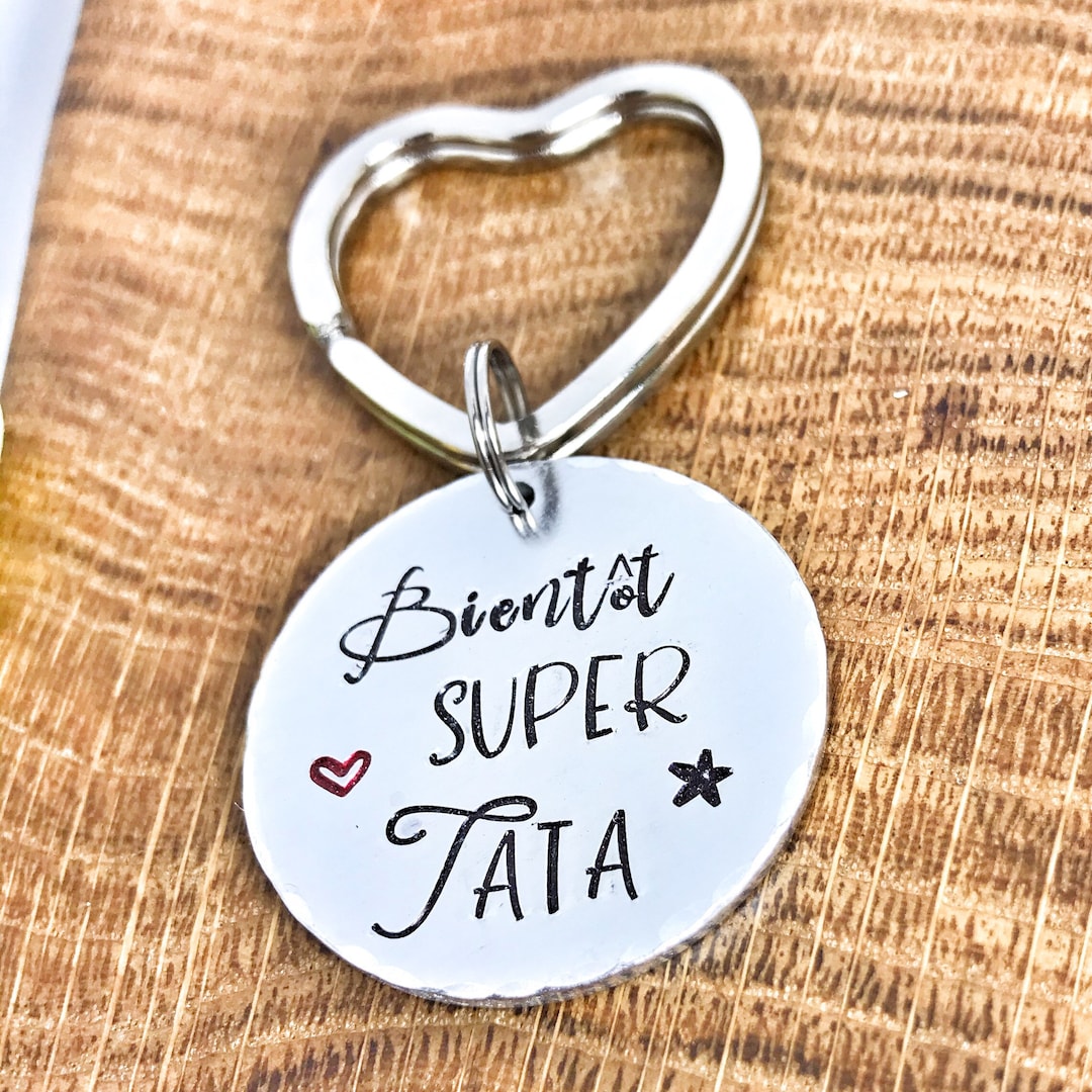 YUANSI Cadeaux De Noël Pour Tata Porte-clés Soeur Formidables