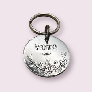 Dog Name Tag, Personalized Aluminium Pet ID Tag, Pet ID Tags, Dog Tag Collar, Aluminium Dog Tag, Custom Identity Tag Dog