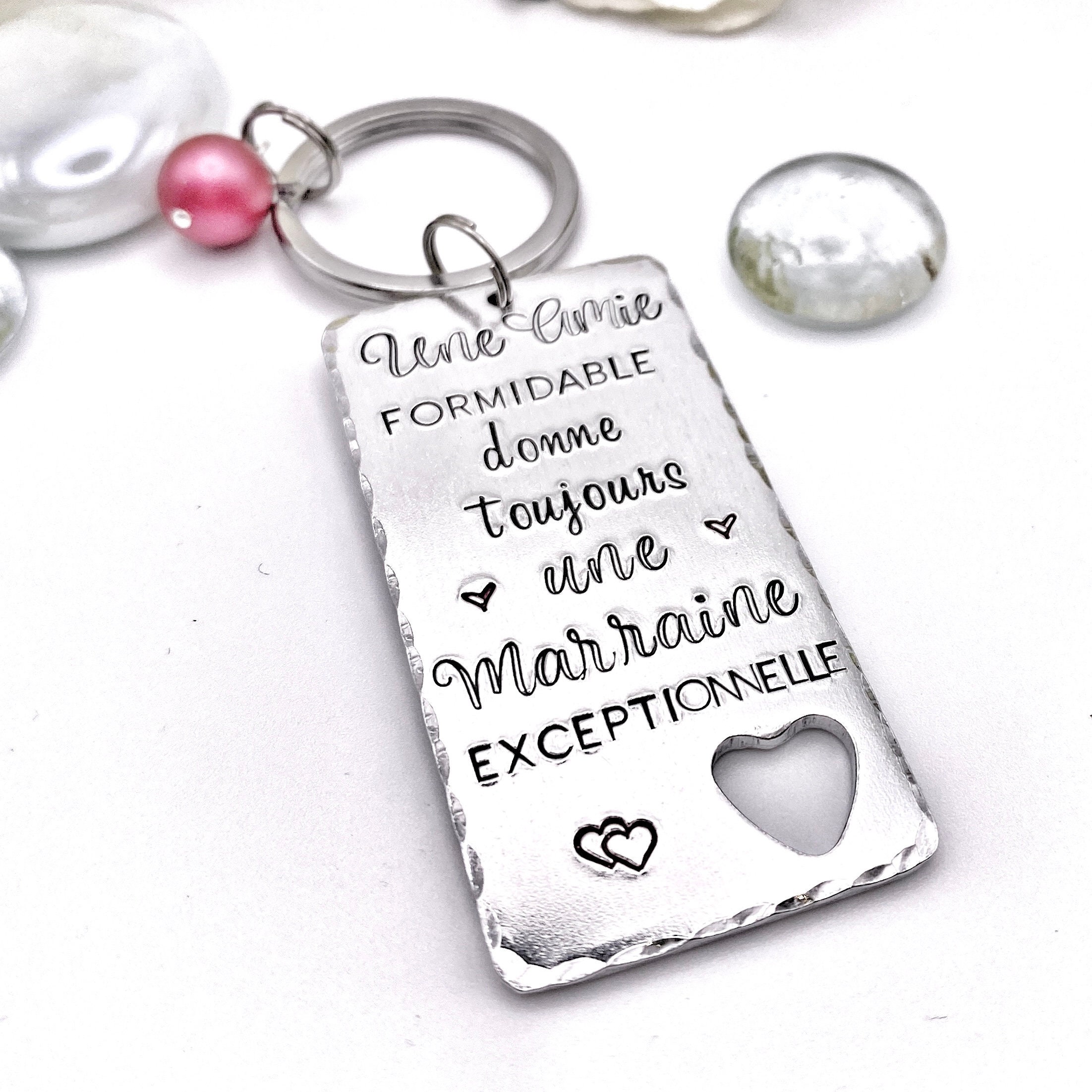 Portachiavi Per Amiche In Acciaio Inox: Regalo Speciale Per Compleanno O Natale, Con Sacchetto Incluso