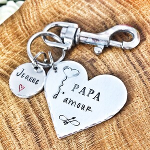 Porte Clé Papa, Cadeau de Noël, Cadeau Papa St Valentin