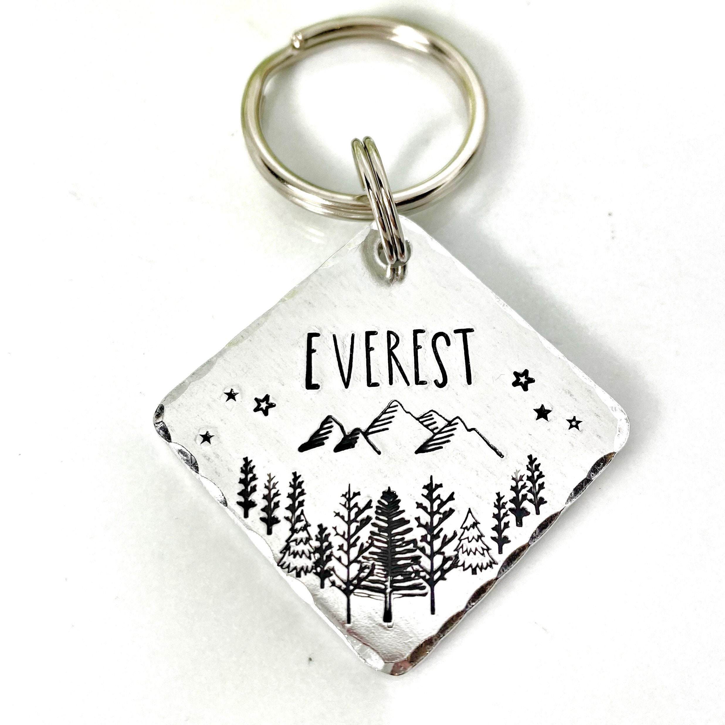 Médaillon d'identité Chien, Médaillon Personnalisé, Médaille Chien Montagne, Gravure Identité Chien