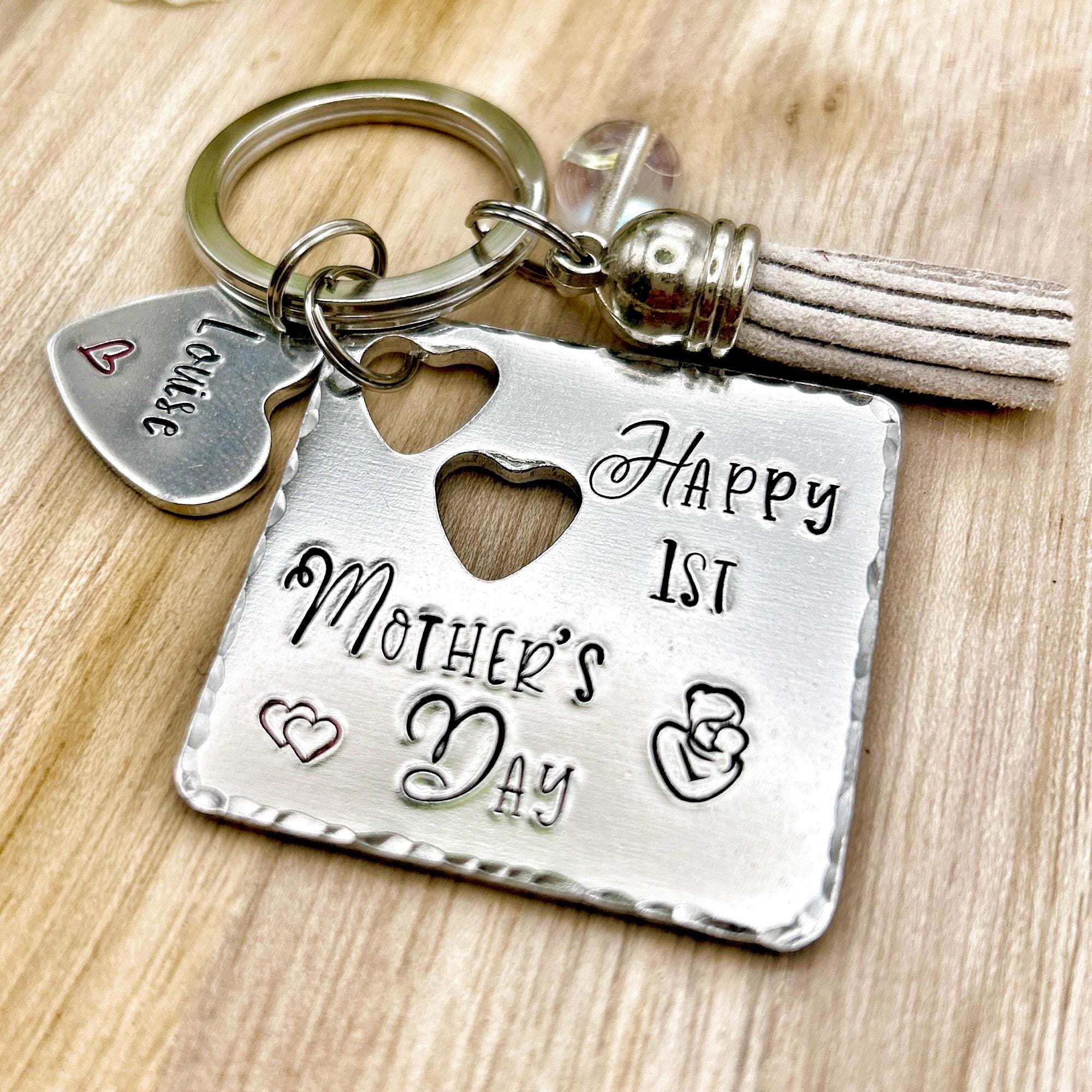 チーズ一家　ジッパーチャーム Mother First Mother's Day Keychain, Gift for New Mom, Gift Idea First