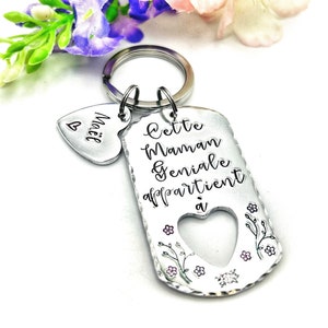 Prezent dla Mamy - Personalizowany Brelok - Prezent na Dzień Matki