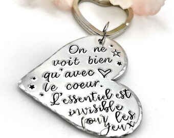 Little Prince Keychain - Gift Little Prince Quote