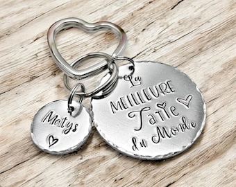 Gift French Aunty, Keychain French Aunty