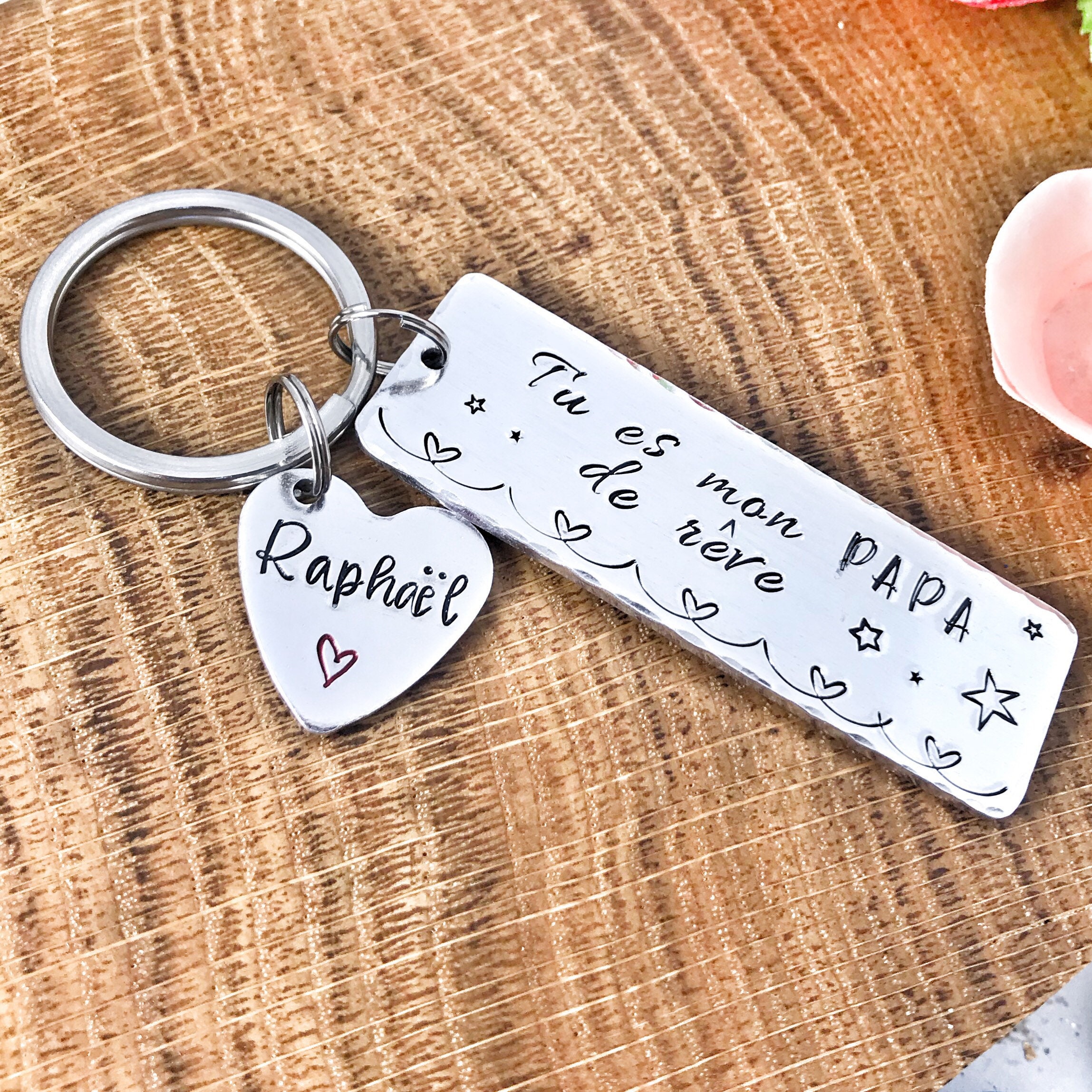 Papa keychain clearance