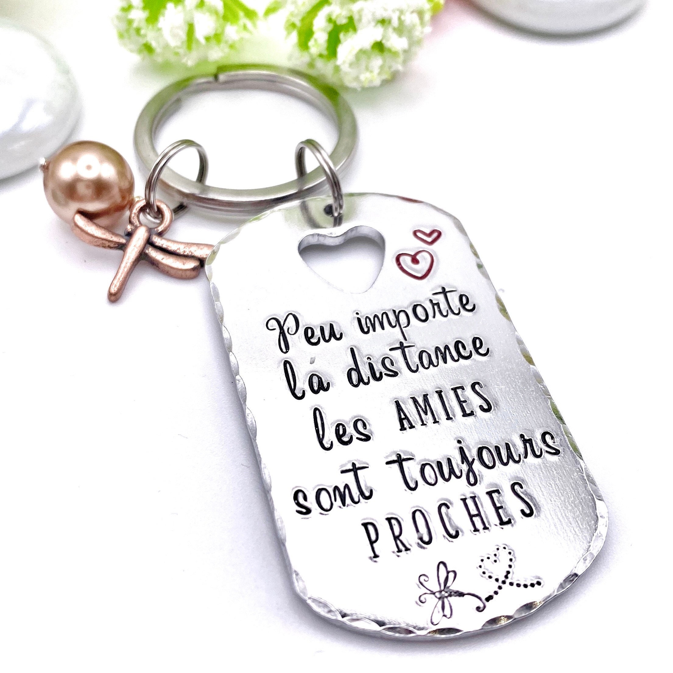 Porte-Clés "Merci" Gravé Avec Motif Arbre De Vie - Cadeau Remerciement Pour Collègue, Ami Ou Enseignant