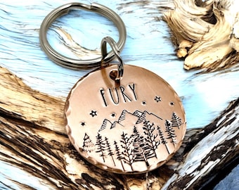 Custom Identity Tag Dog, Engraved Pet Tag, Personalized Dog Disc