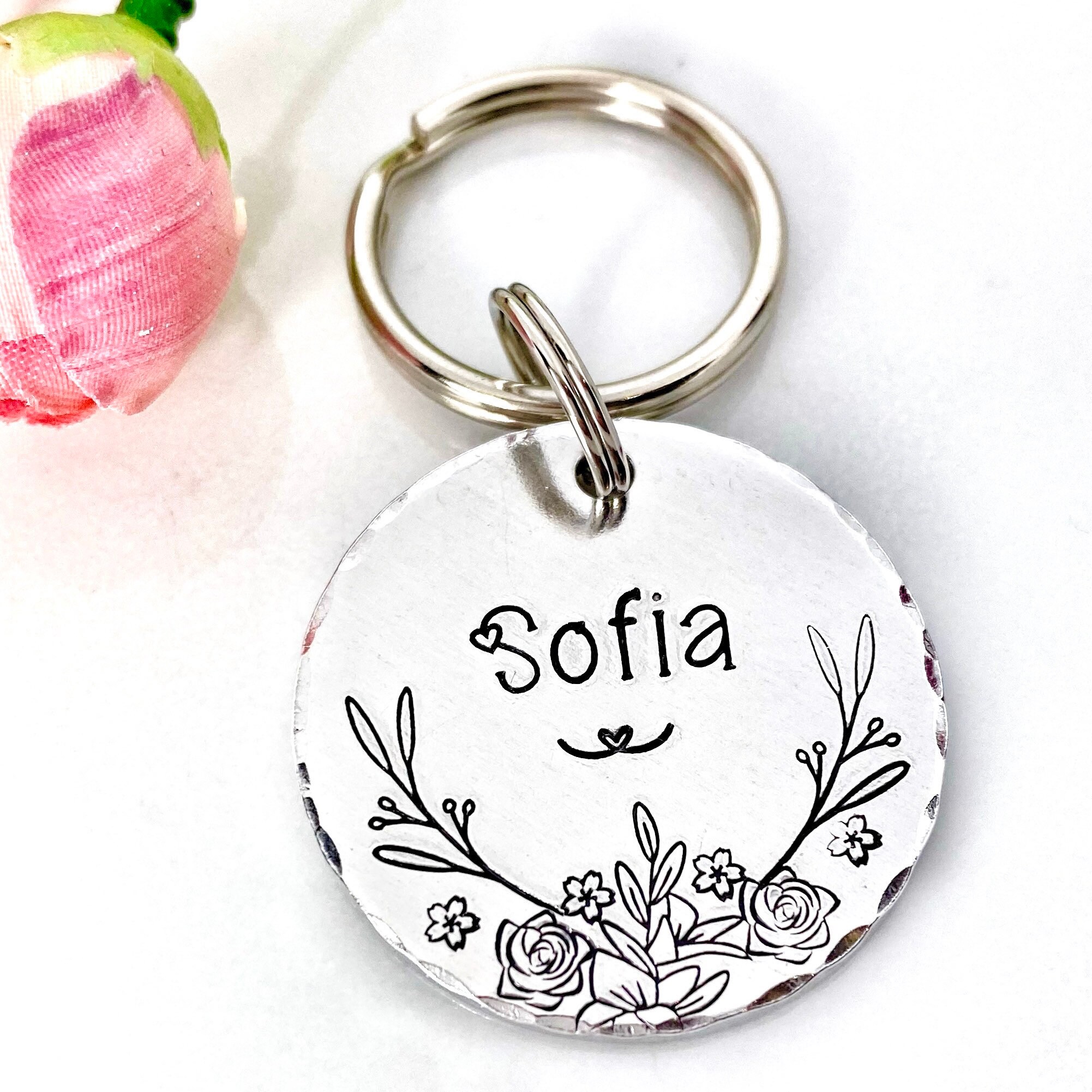 Médaillon d'identité Chien, Médaillon Personnalisé, Médaille Chien Montagne, Gravure Identité Chien