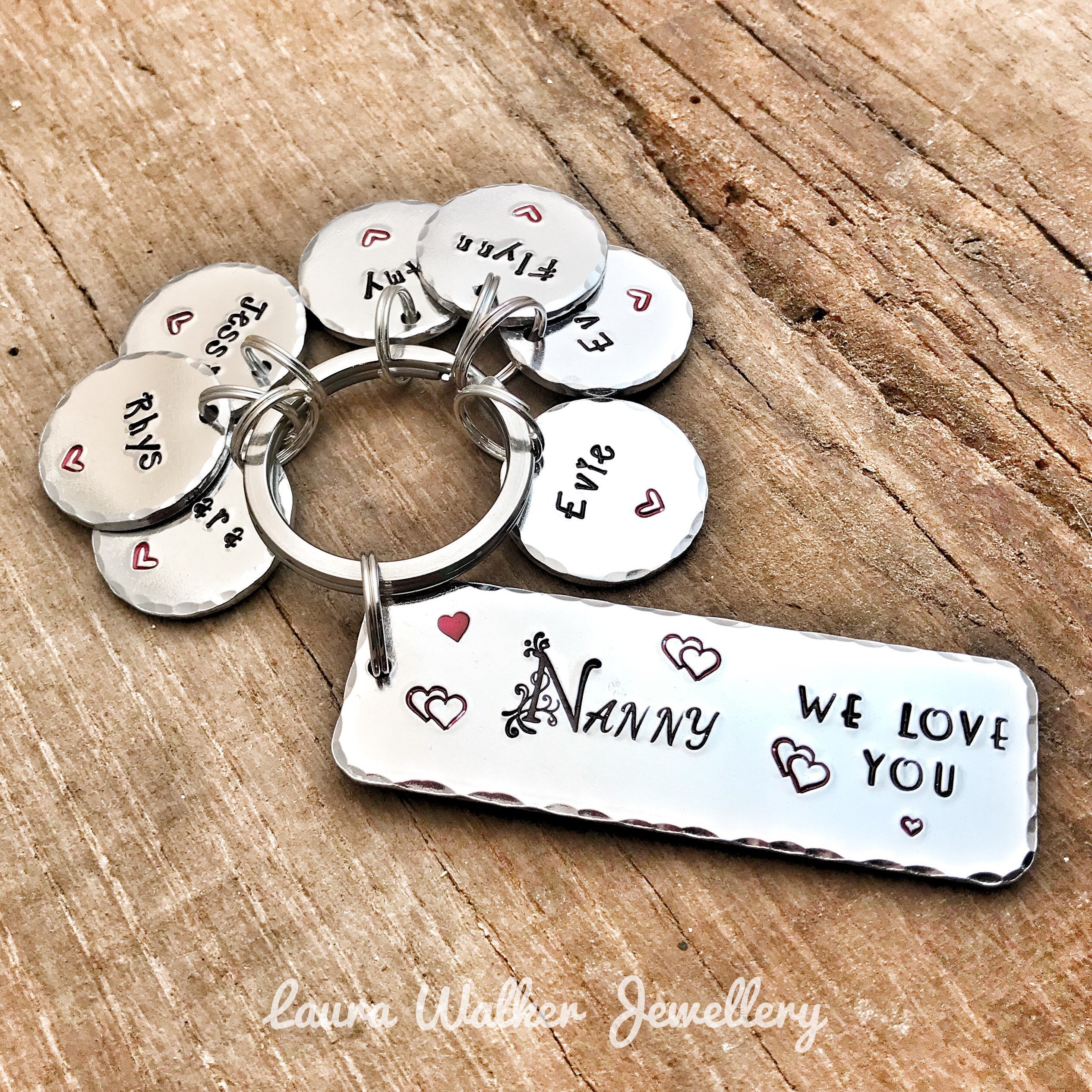 Nanny photo keyring cheap