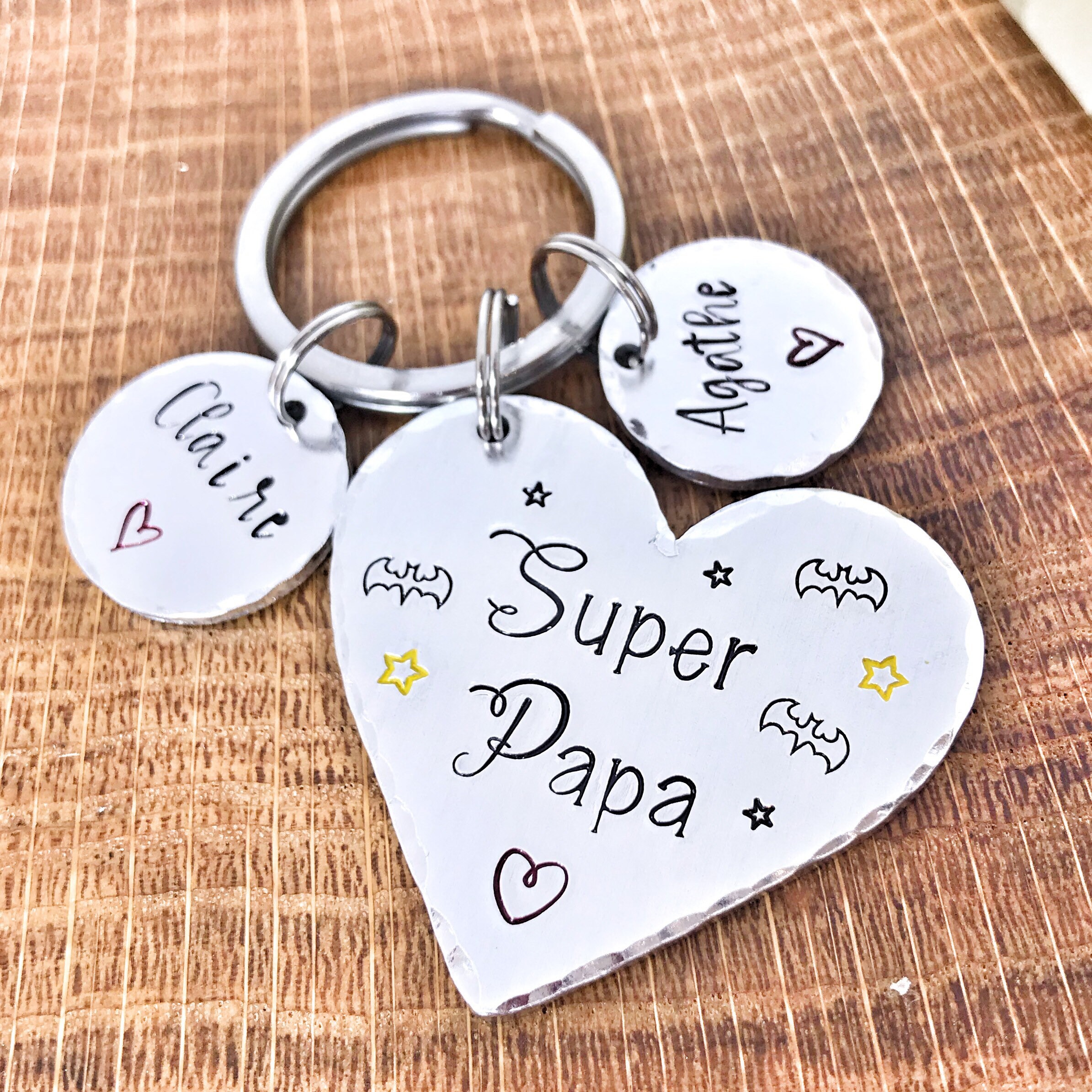 Portachiavi Ispirazionale Per Figlia Con Sacchetto Regalo - Messaggio "Sii Coraggiosa, Sii Audace, Sii Bella", Regalo Da Mamma O Papà Per Compleanno, Laurea, Natale