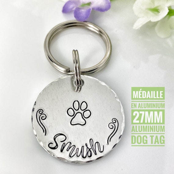 Persoanlised Dog Tag - Dog Name Tag - Dog Tag Keychain
