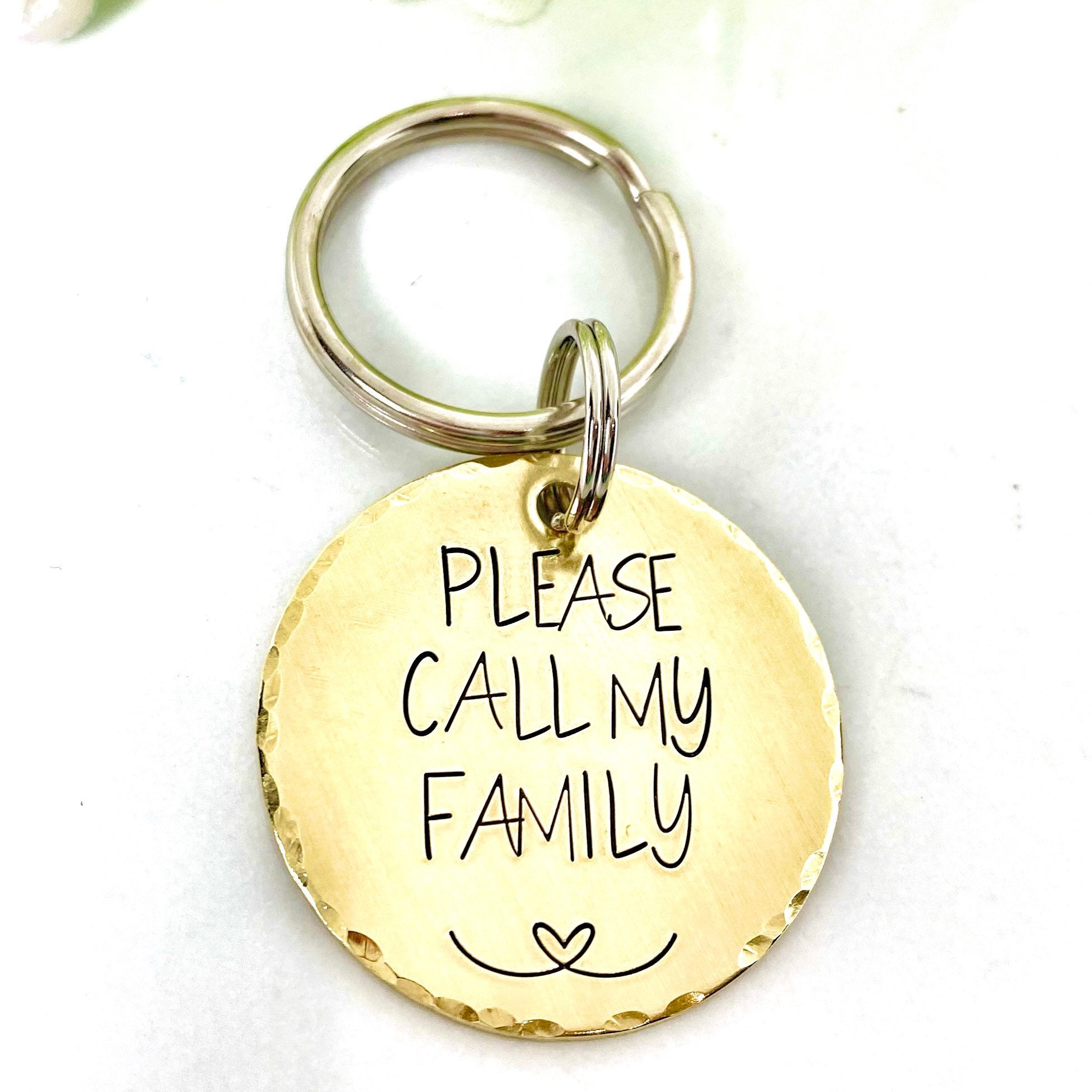 Médaillon d'identité Chien, Médaillon Personnalisé, Médaille Chien Laiton, Gravure Identité Chien