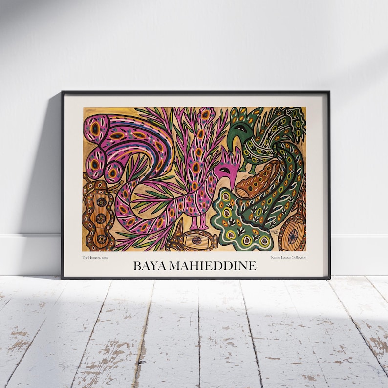 Baya Mahieddine Art Print Algerian Artist Exhibition Wall Art Etsy baya-mahieddine-art-print-algerian-artist-exhibition-wall-art-etsy