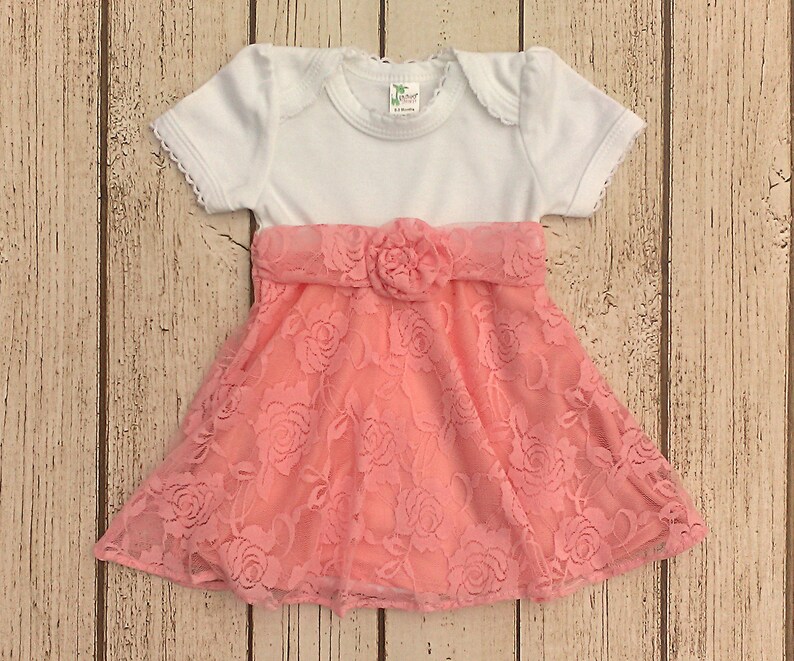 blush baby dress