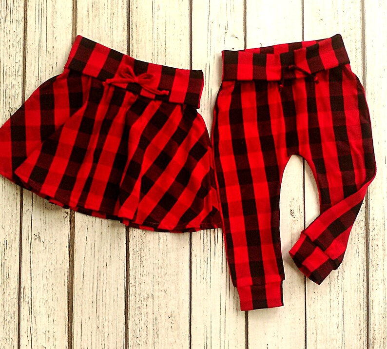 baby brother and sister matching christmas outfits