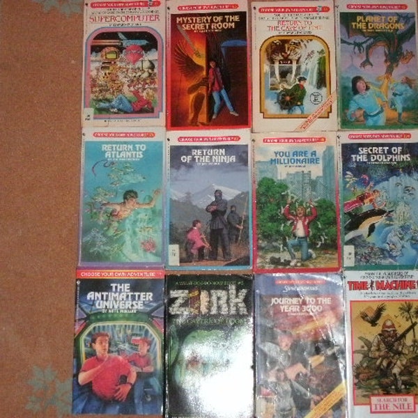 21 Choose Your Own Adventure Books + Other Similar - Lot 2