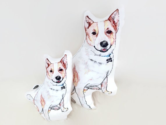 red australian cattle dog stuffed animal