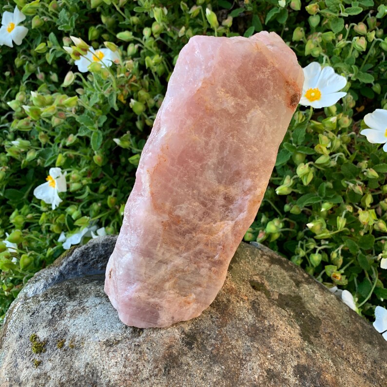 raw lavender rose quartz raw lavender rose quartz