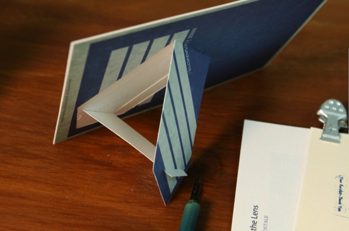 Standing Paper Photo Frame / 5 Set Paper Photo Frame / Design Etsy