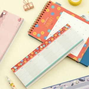 desk stand scheduler / planner